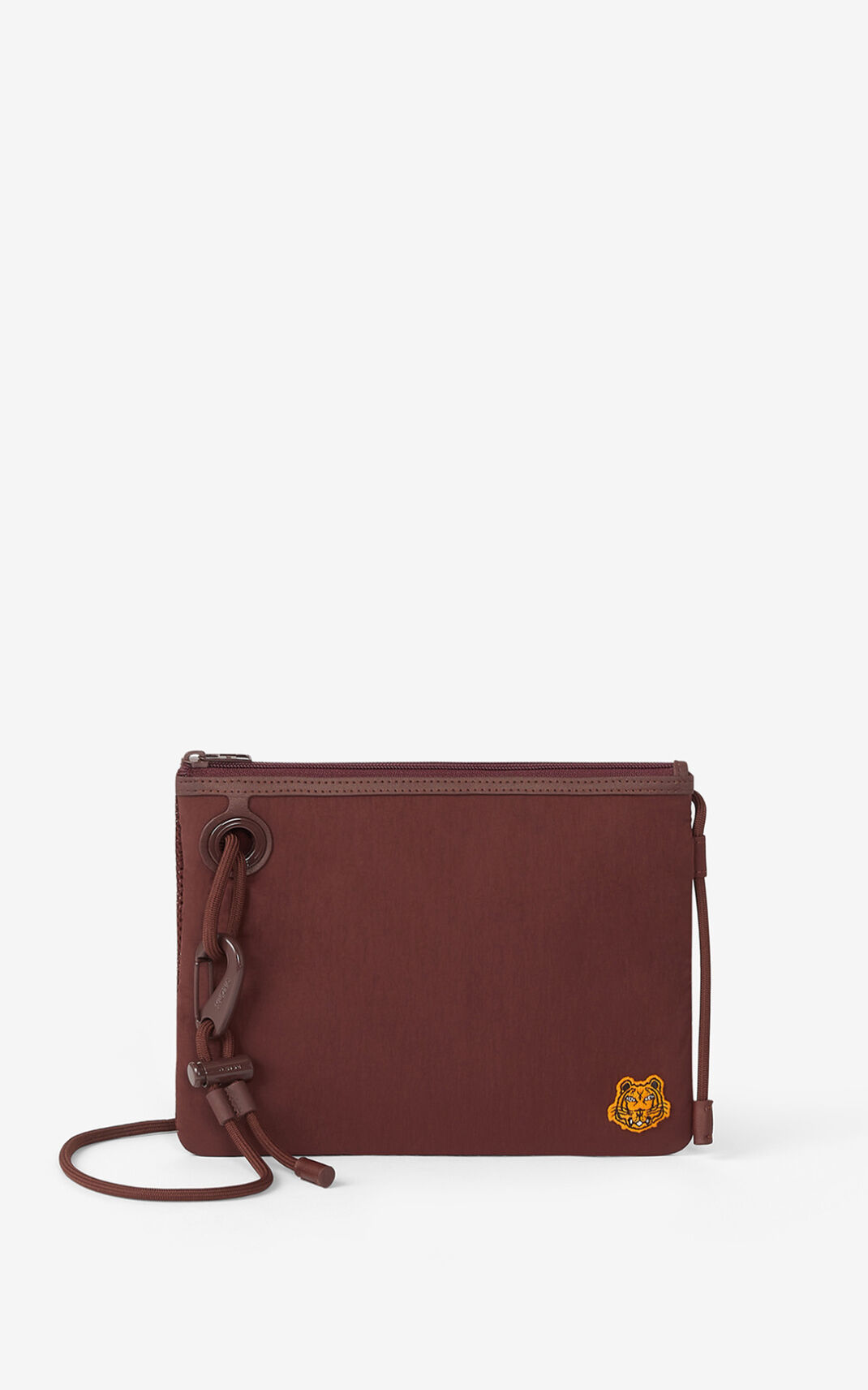 Kenzo Tiger Crest with strap Clutch Torbe Muške - Bordo - Hrvatska SCVAKH724